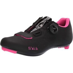 Fizik Tempo R5 Overcurve Cycling Shoe, Black/Pink Fluo - 42